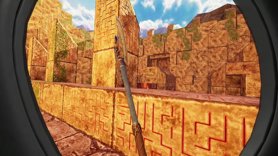 AMID EVIL VR project still